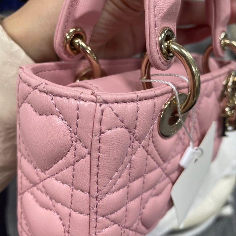 Dior 愛心粉色橫版D-joy Bag-19