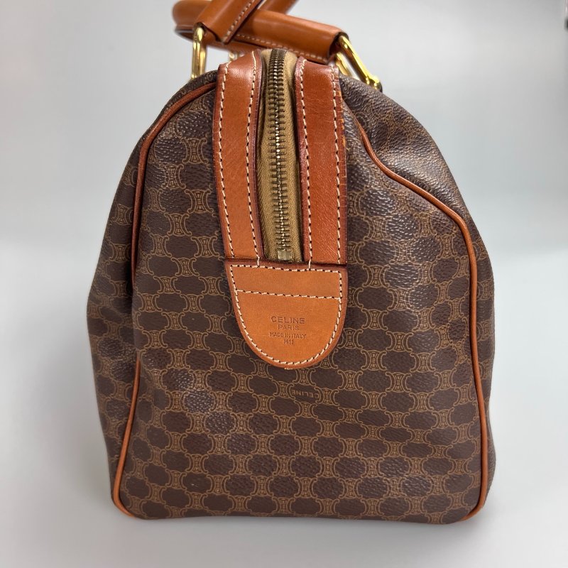 CELINE M11 VINTAGE老花波士頓包-2