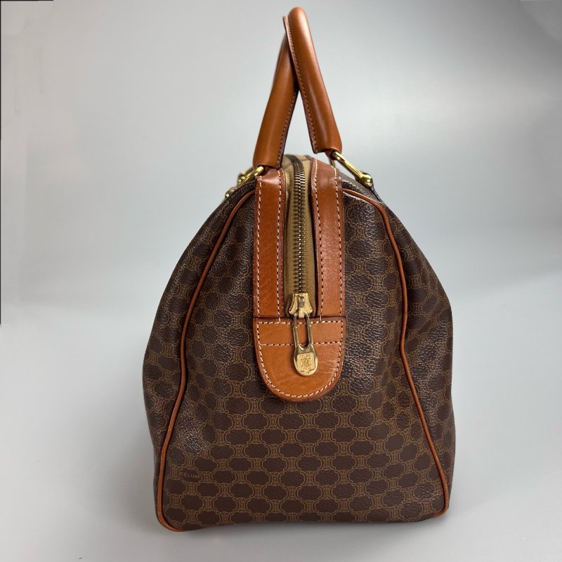 CELINE M11 VINTAGE老花波士頓包-3