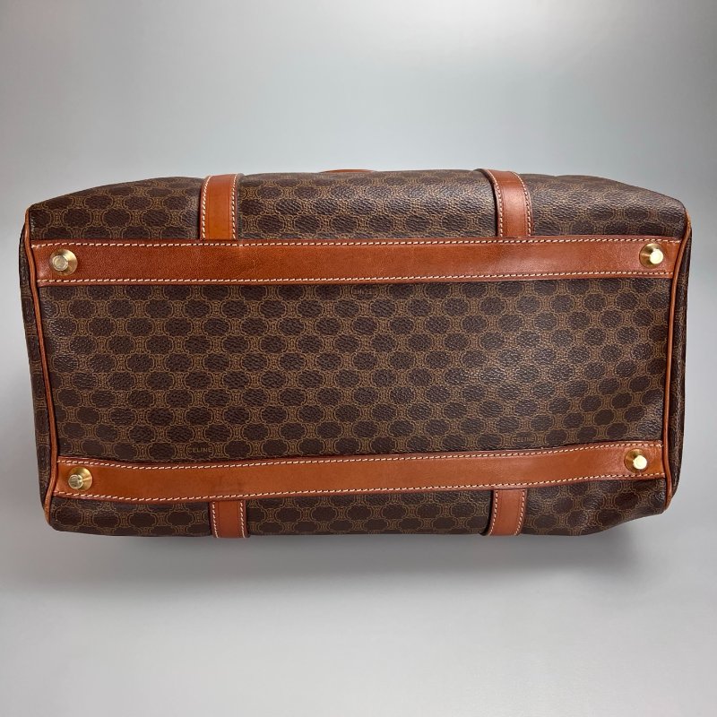 CELINE M11 VINTAGE老花波士頓包-4