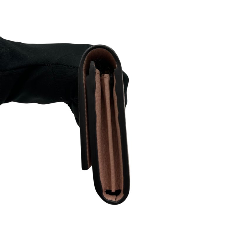 【美收精品】GUCCI 粉色長夾 C-86-4