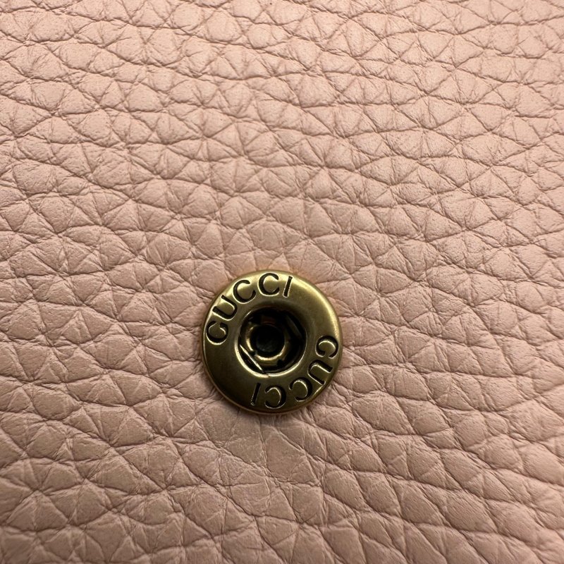 【美收精品】GUCCI 粉色長夾 C-86-8