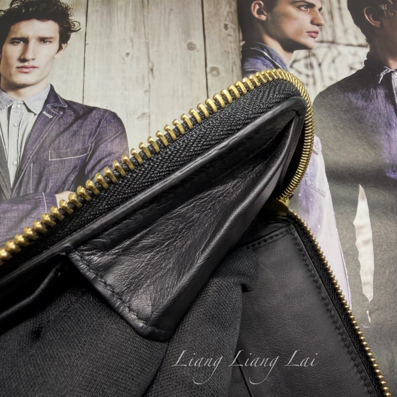 GUCCI 古馳 GG ssima 經典提花織布拉鍊長夾-11