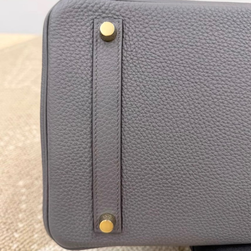 有購證🩷 Hermes birkin 35錫器灰金扣togo皮 A刻-5