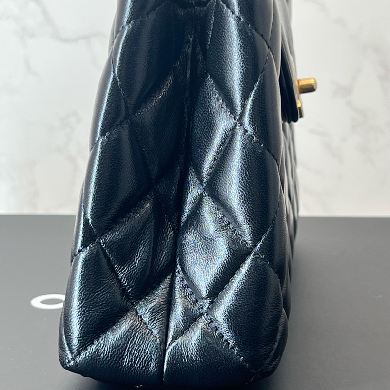 💗香緹國際精品💗 750 Chanel Kelly bag #羊皮 #包況很新 #膠膜未撕-3