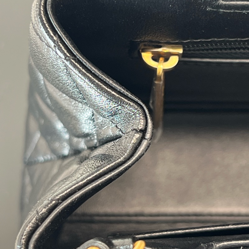 💗香緹國際精品💗 750 Chanel Kelly bag #羊皮 #包況很新 #膠膜未撕-10