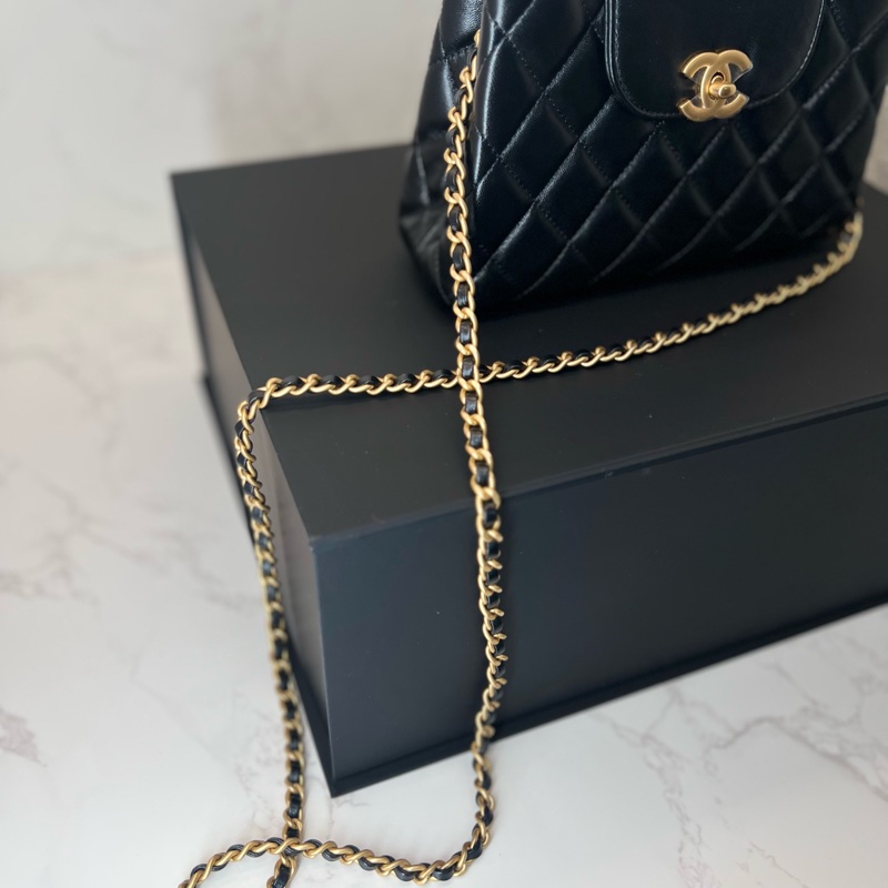 💗香緹國際精品💗 750 Chanel Kelly bag #羊皮 #包況很新 #膠膜未撕-16