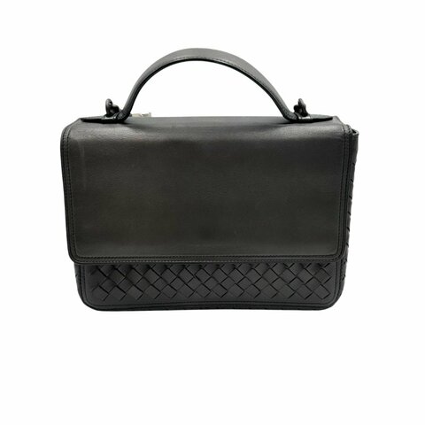 【美收精品】BV 灰色方形單肩包 C-91