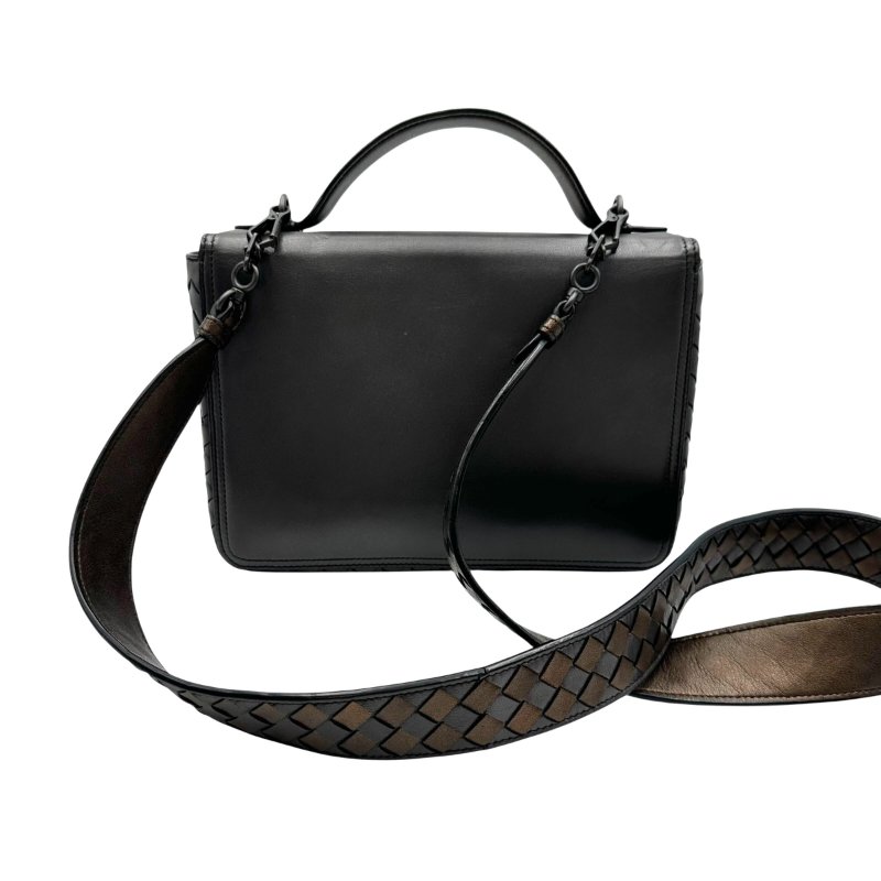 【美收精品】BV 灰色方形單肩包 C-91-1