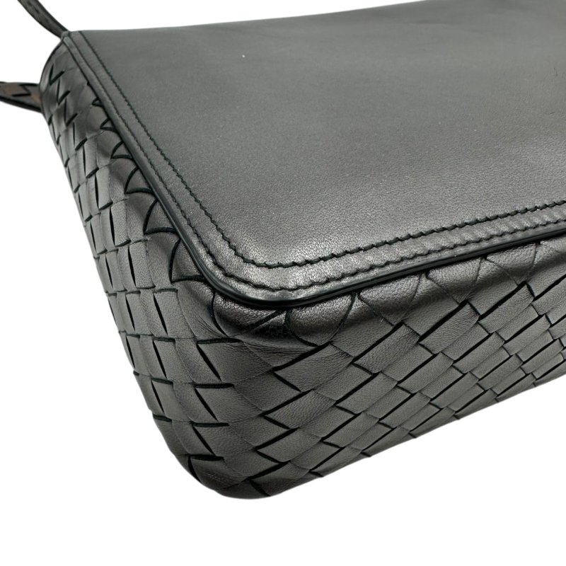 【美收精品】BV 灰色方形單肩包 C-91-6