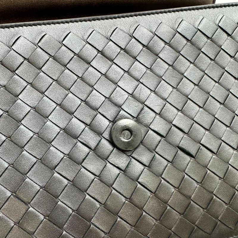 【美收精品】BV 灰色方形單肩包 C-91-12