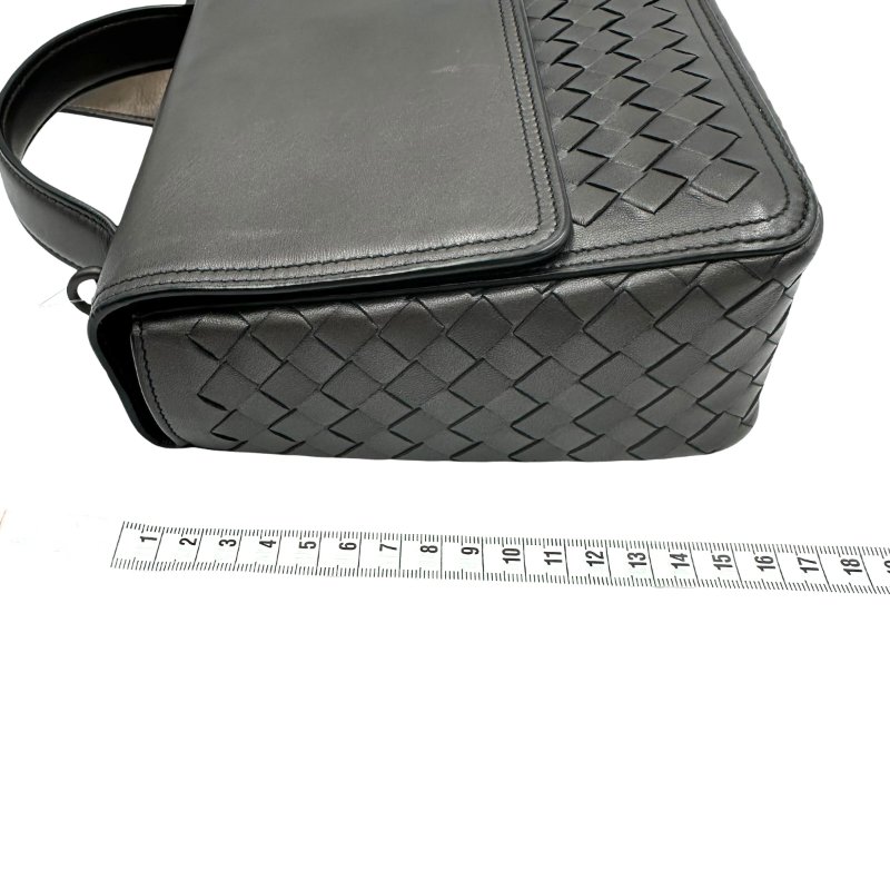 【美收精品】BV 灰色方形單肩包 C-91-14