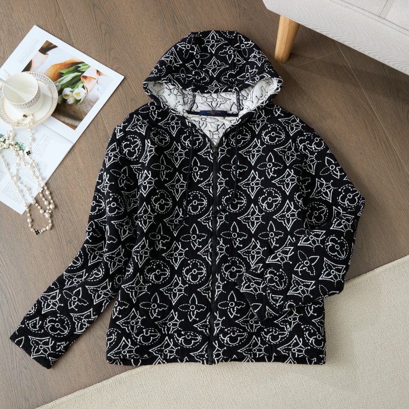 ❤️ LV 滿LOGO 男女同款 休閒外套-1