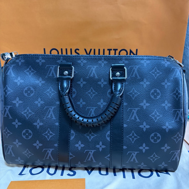 LV Keepall 35 少背 附盒子提袋 保卡-5