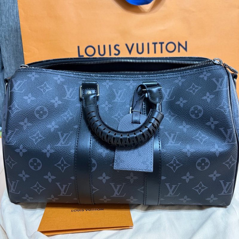 LV Keepall 35 少背 附盒子提袋 保卡-6