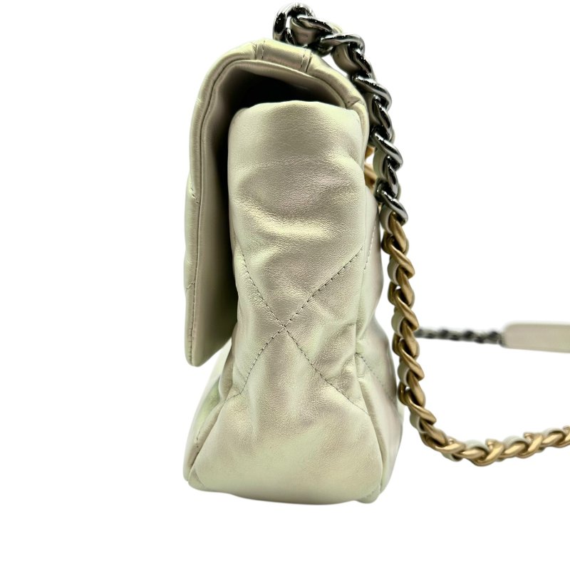 【美收精品】CHANEL 珠光白單肩包 C-90-2