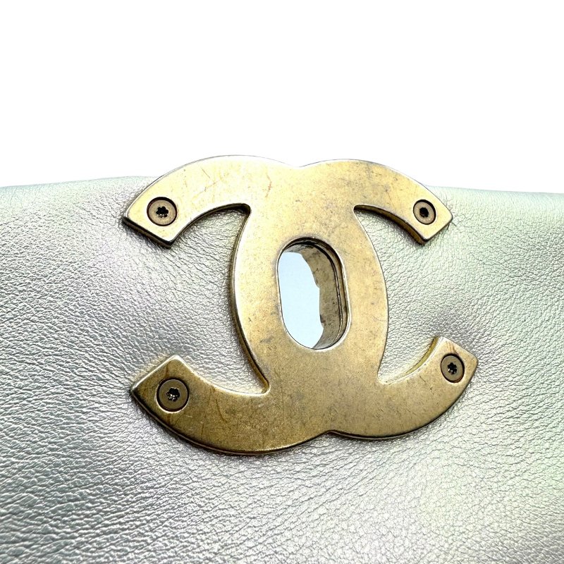 【美收精品】CHANEL 珠光白單肩包 C-90-8