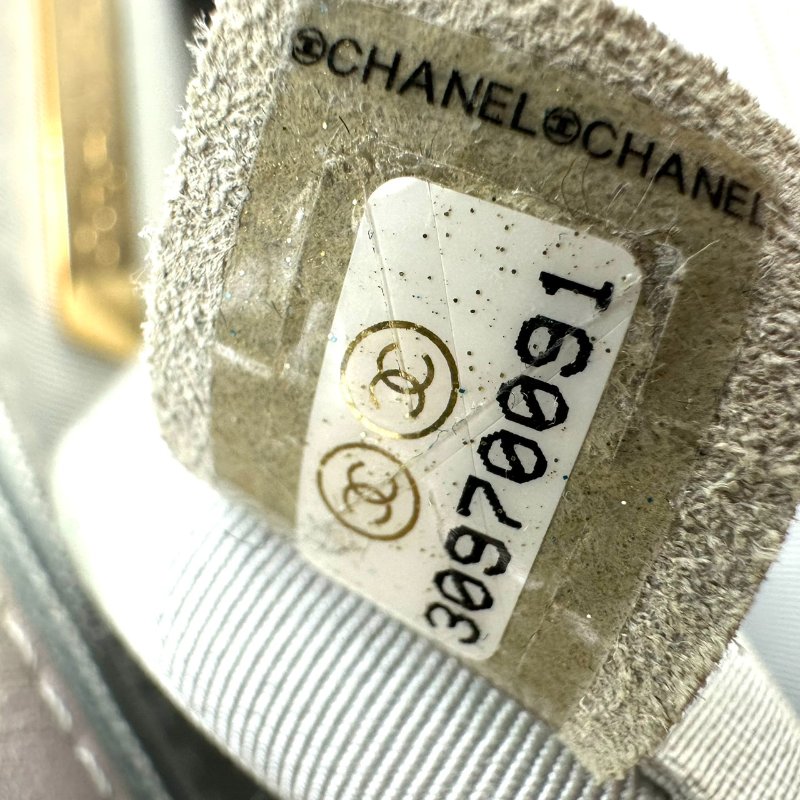【美收精品】CHANEL 珠光白單肩包 C-90-11