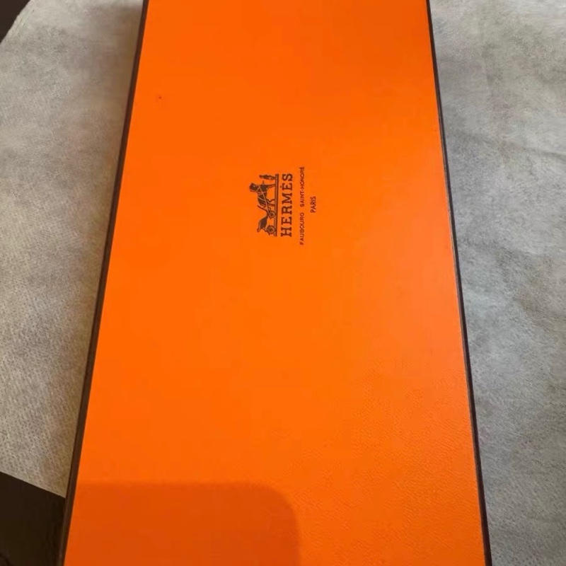 99新 Hermès 愛馬仕 綠色拉鍊長夾|附盒 框P刻-8