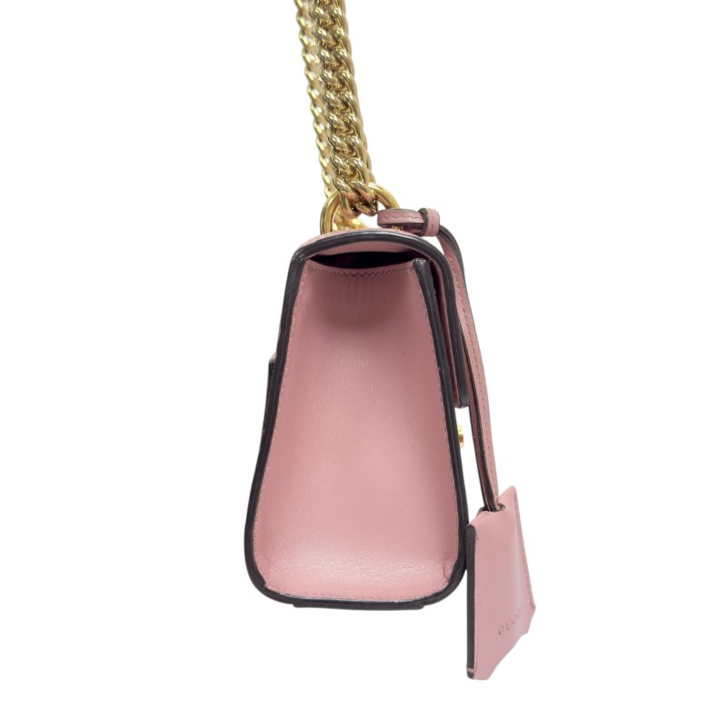 GUCCI GG Supreme Padlock 鏈條包-5