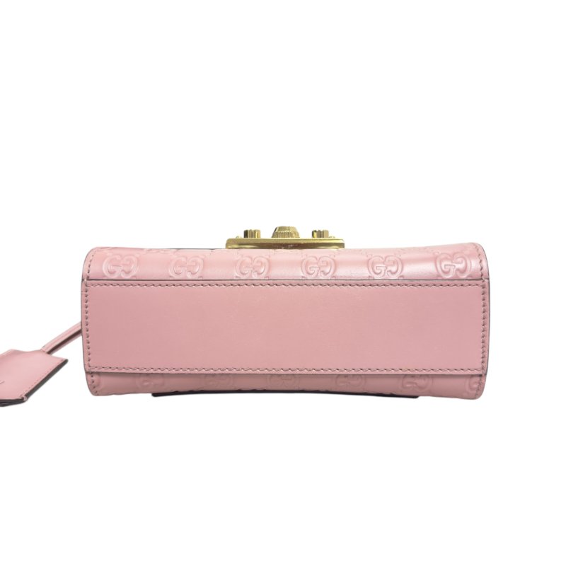 GUCCI GG Supreme Padlock 鏈條包-14