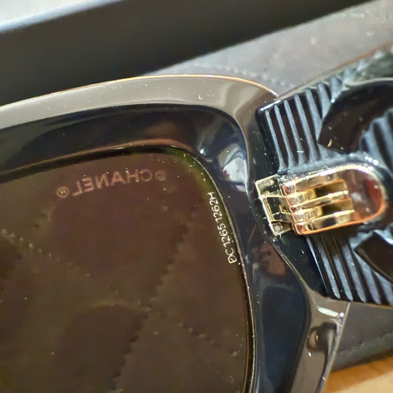 Chanel 香奈兒 熱賣款 CH5493 全新黑色 義大利製造-5