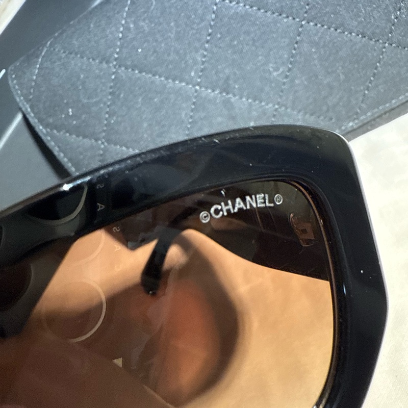 Chanel 香奈兒 熱賣款 CH5493 黑色 義大利製造-5