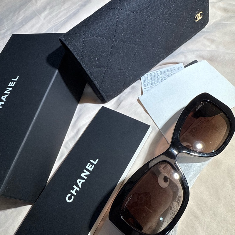 Chanel 香奈兒 熱賣款 CH5493 黑色 義大利製造-8