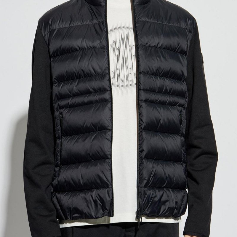 💎Han's house精品服飾💎moncler 拼接 羽絨 外套 黑牌 原價 46100-5