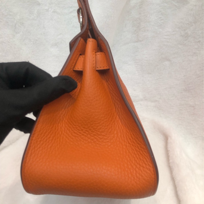 Hermes 吉卜賽 橙色銀扣TC XB731-3