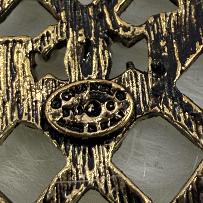 Chanel 珍珠手袋胸針-5