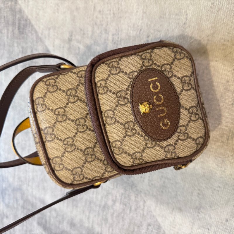 GUCCI 古馳 虎頭側背包-3