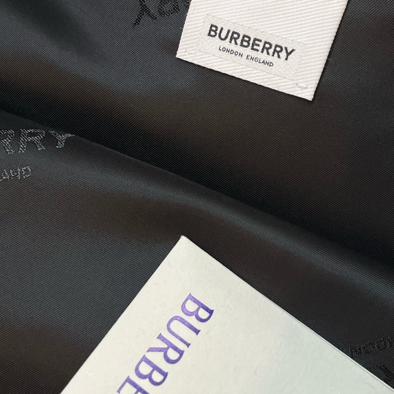 BURBERRY英國男款黑色鵝絨背心XS-11