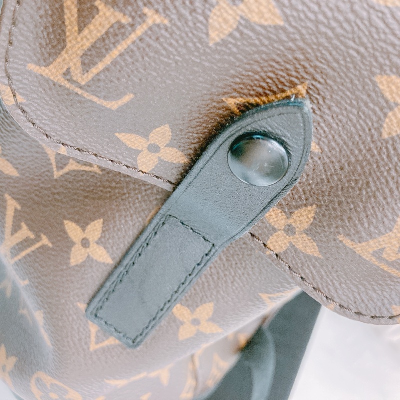 MS0481 LOUIS VUITTON 路易威登經典花紋中號後背包 CHRISTOPHER BACKPACK MM MONOGRAM CANVAS-15
