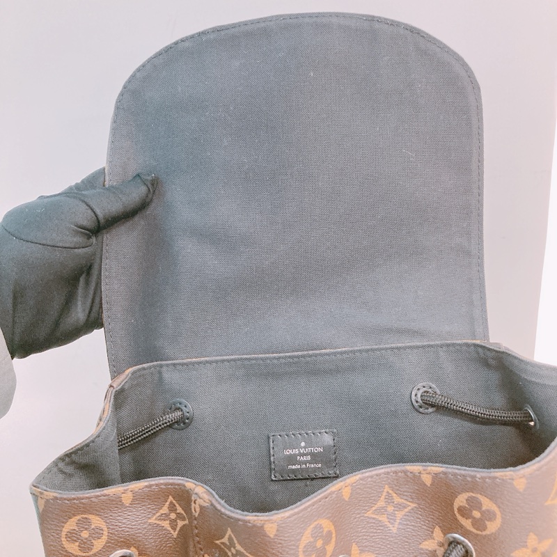 MS0481 LOUIS VUITTON 路易威登經典花紋中號後背包 CHRISTOPHER BACKPACK MM MONOGRAM CANVAS-20