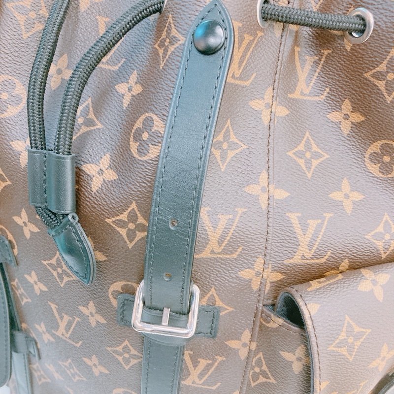 MS0481 LOUIS VUITTON 路易威登經典花紋中號後背包 CHRISTOPHER BACKPACK MM MONOGRAM CANVAS-24