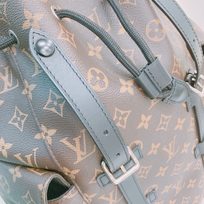 MS0481 LOUIS VUITTON 路易威登經典花紋中號後背包 CHRISTOPHER BACKPACK MM MONOGRAM CANVAS-25