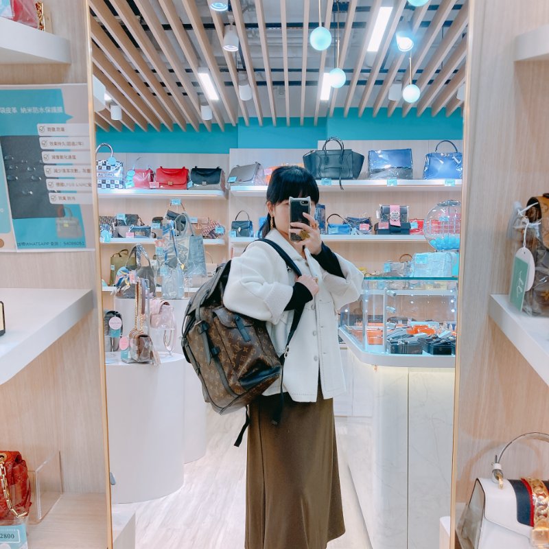 MS0481 LOUIS VUITTON 路易威登經典花紋中號後背包 CHRISTOPHER BACKPACK MM MONOGRAM CANVAS-27