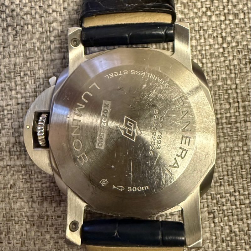 ⌚ Panerai Luminor Marina PAM01313 🖤 藍面｜自動上鍊｜經典護橋設計-5