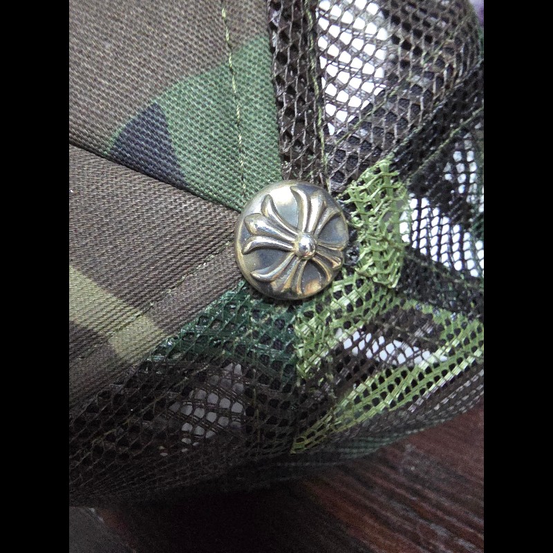 克羅心chrome hearts 迷彩帽-9