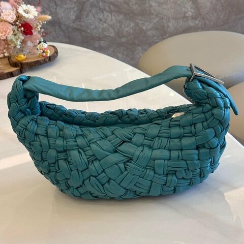 *SHIHNA名牌精品*BOTTEGA VENETA 編織香蕉包