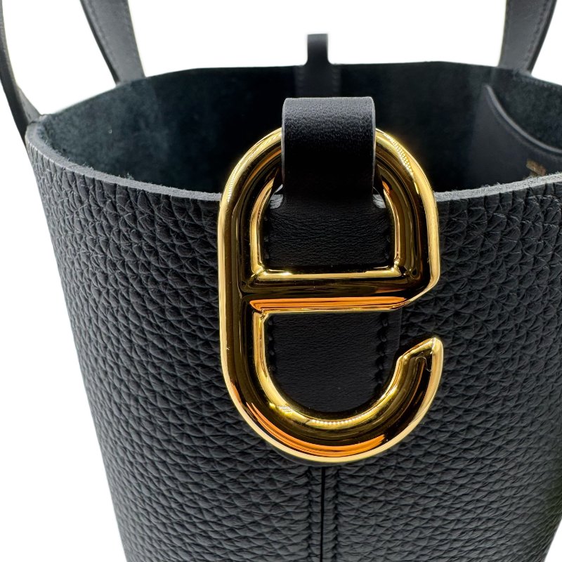 ［2843］愛馬仕 Hermès 豬鼻子菜籃子PICOTIN 18 (黑色金扣)手提包-5