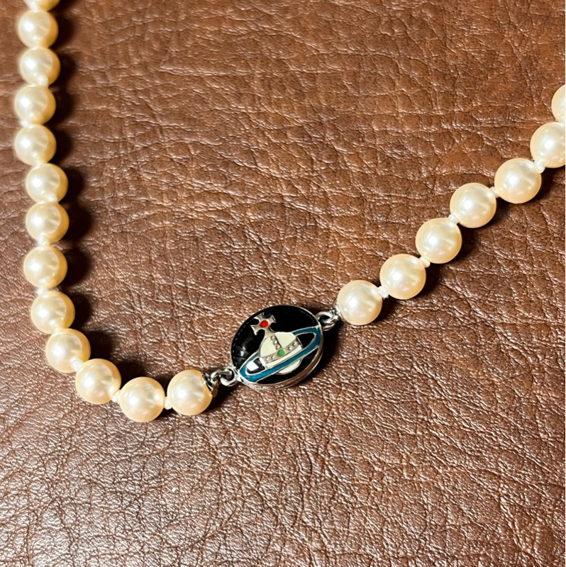 Vivienne Westwood 西太后珍珠頸鏈 頸鏈-0