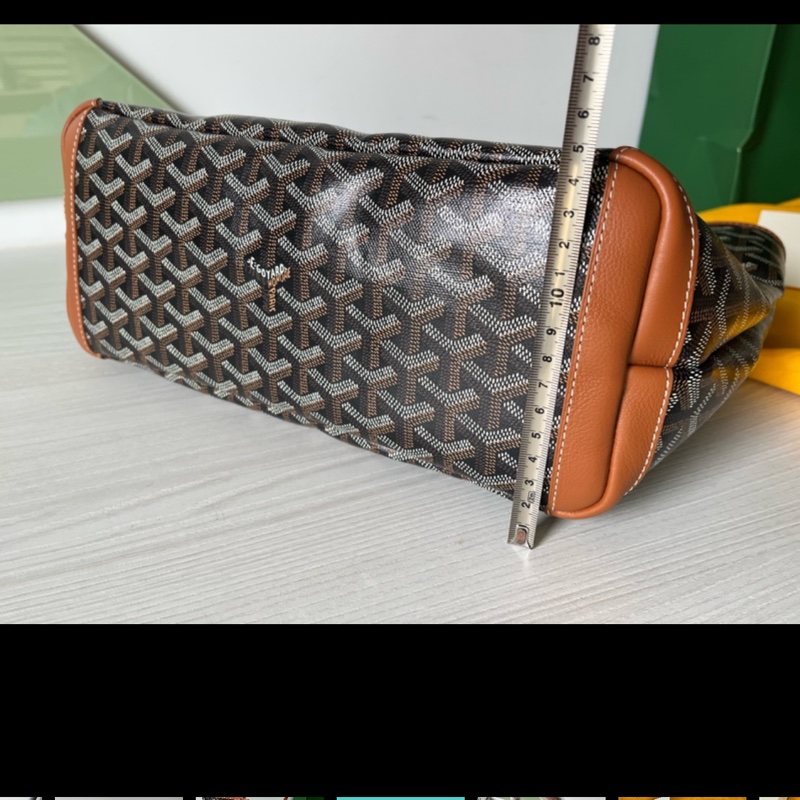 ［9.99成新］Goyard Artois PM  （黑色 ，小款，拉鍊）-4