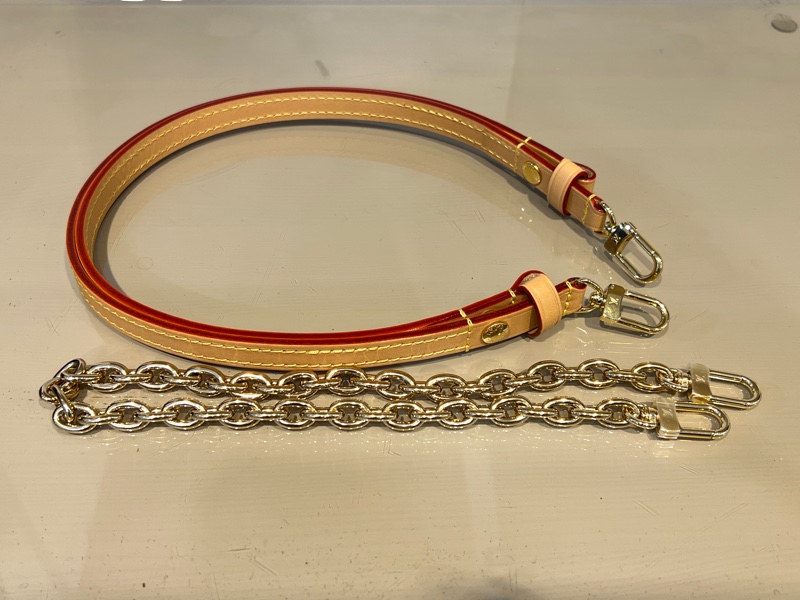 LV 原花Wallet on Chain Ivy 金釦下蓋肩斜背包-13