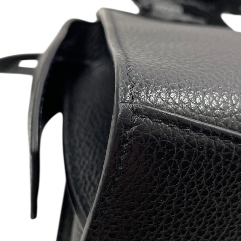 BALENCIAGA 巴黎世家 NEO CITY 迷你機車包 新款 皮革 黑色 黑釦 SO BLACK-8