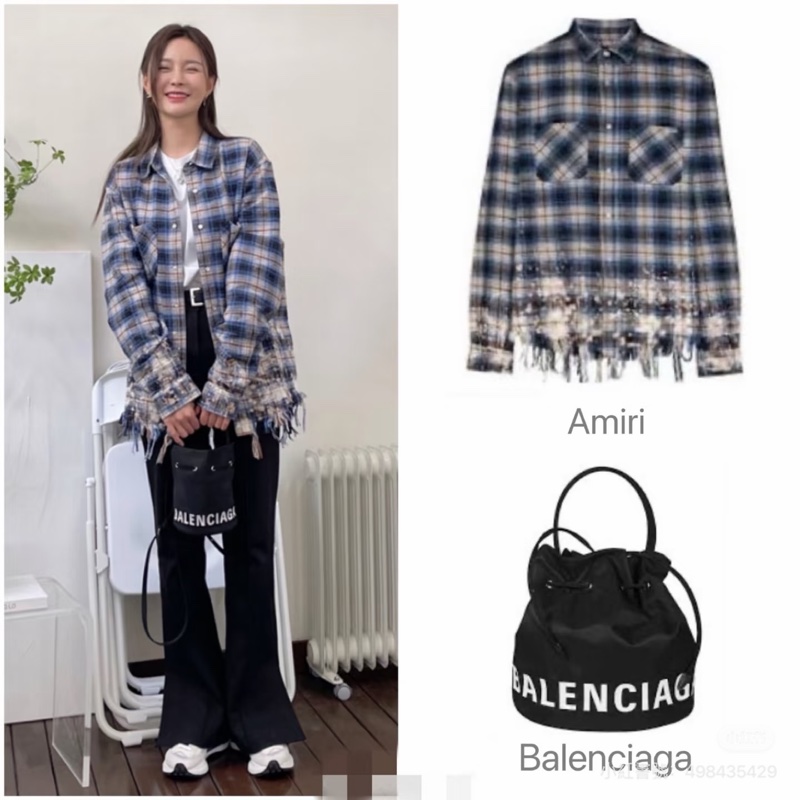 BALENCIAGA 巴黎世家 Wheel XS 字母 刺繡 尼龍 手提包 斜背包 水桶包 肩背包 側背包-2