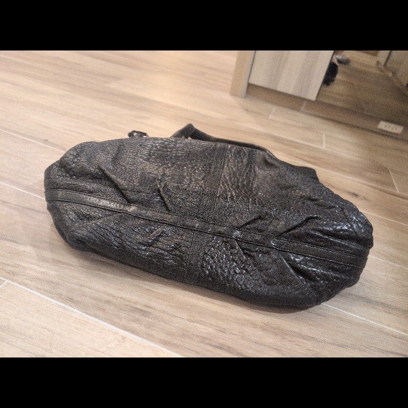 Bvlgari 寶格麗 Chandra 黑色皮革單肩包-8