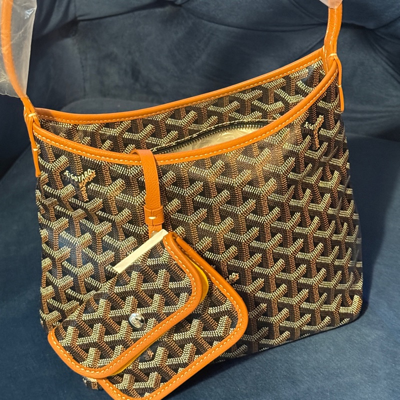 Goyard mini hobo 黑棕-1