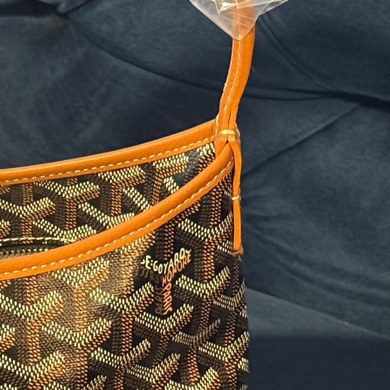 Goyard mini hobo 黑棕-4